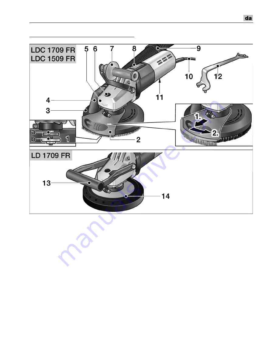 Flex LD 1709 FR Original Operating Instructions Download Page 89