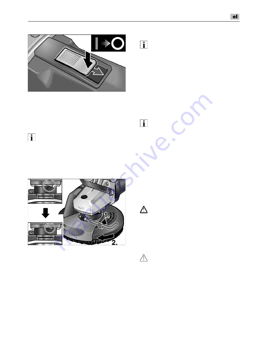 Flex LD 1709 FR Original Operating Instructions Download Page 137