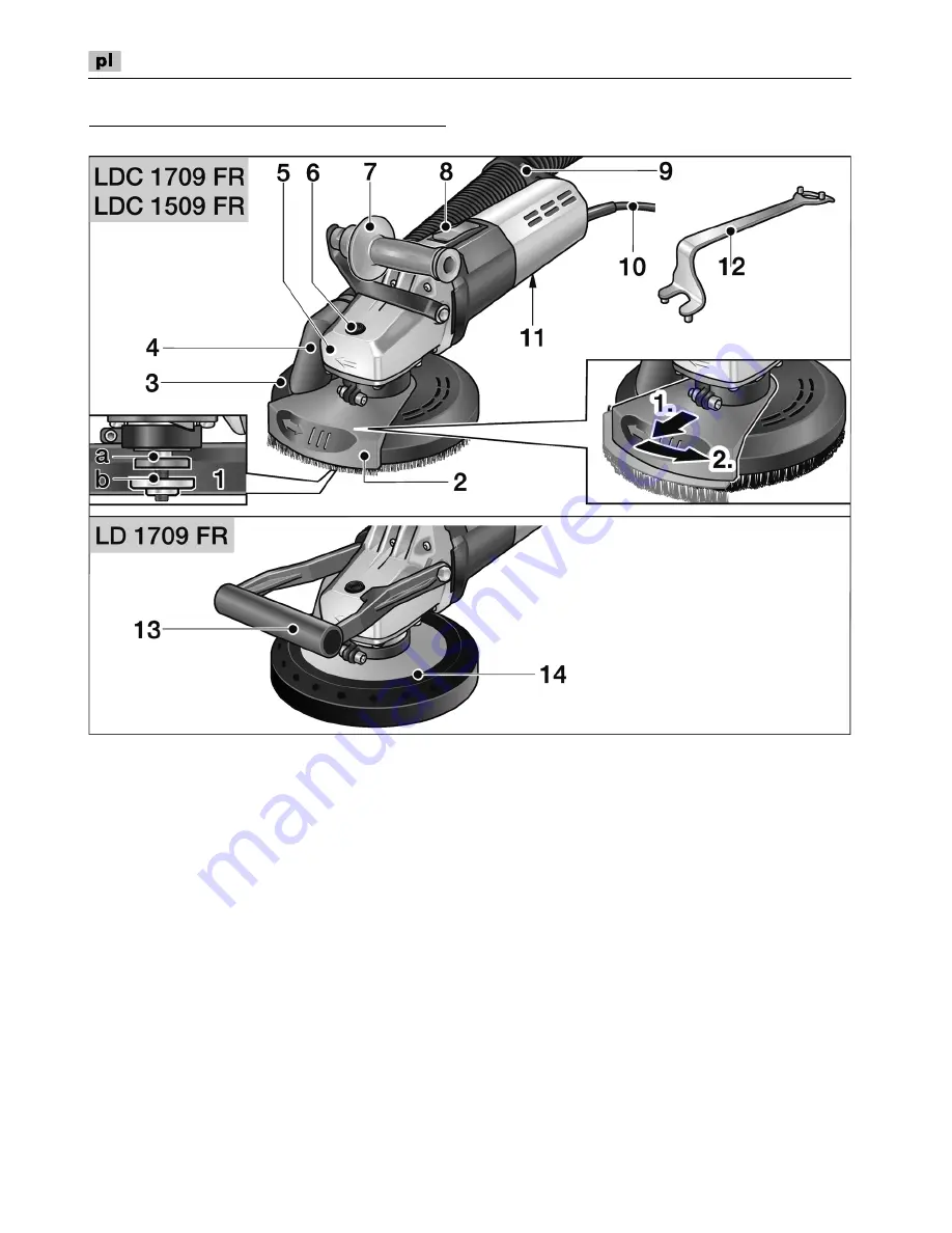 Flex LD 1709 FR Original Operating Instructions Download Page 146