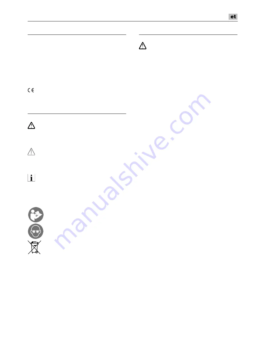 Flex LD 1709 FR Original Operating Instructions Download Page 187