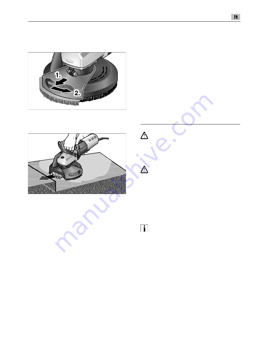 Flex LD 1709 FR Original Operating Instructions Download Page 207