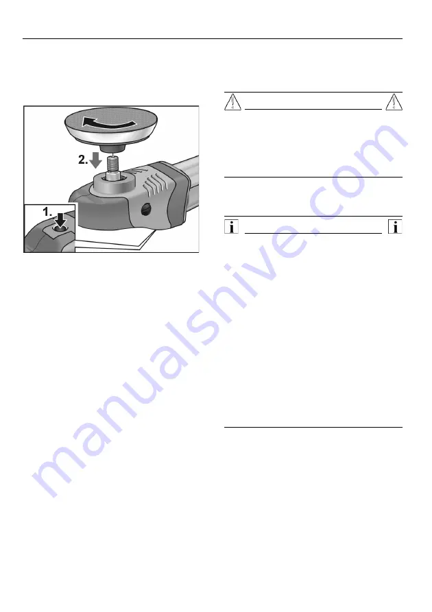 Flex PE 150 18.0-EC Instruction Manual Download Page 26