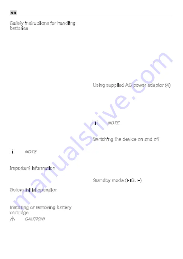 Flex RD10.8/230 Original Operating Instructions Download Page 16