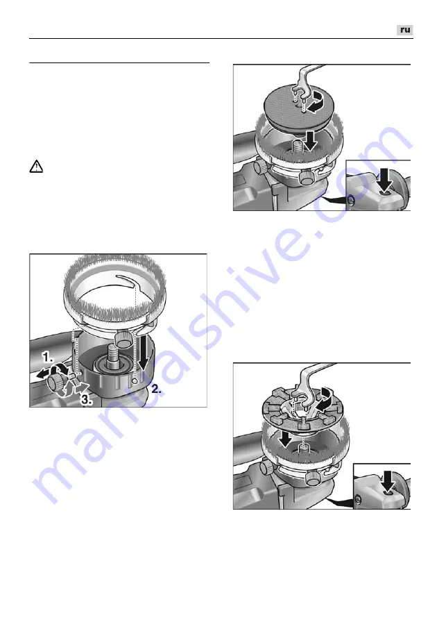 Flex RE 14-5 115 Original Operating Instructions Download Page 245