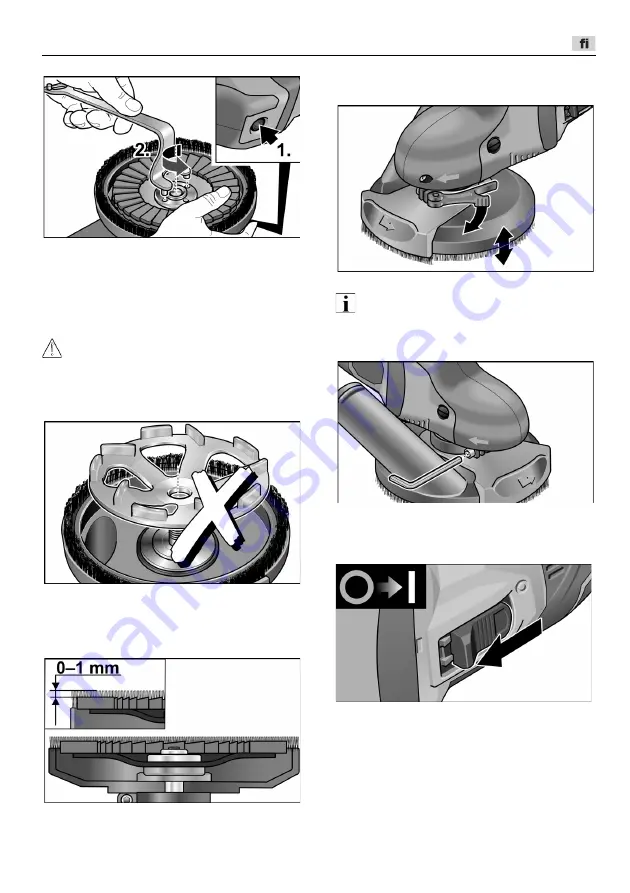 Flex SE 125 18.0-EC Original Operating Instructions Download Page 137