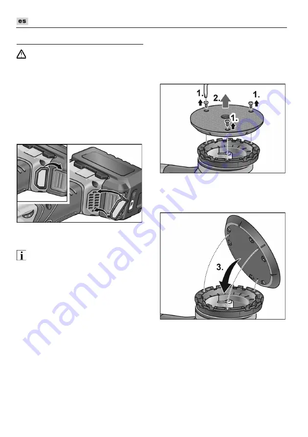 Flex XCE 8 125 18.0-EC Operating Instructions Manual Download Page 60