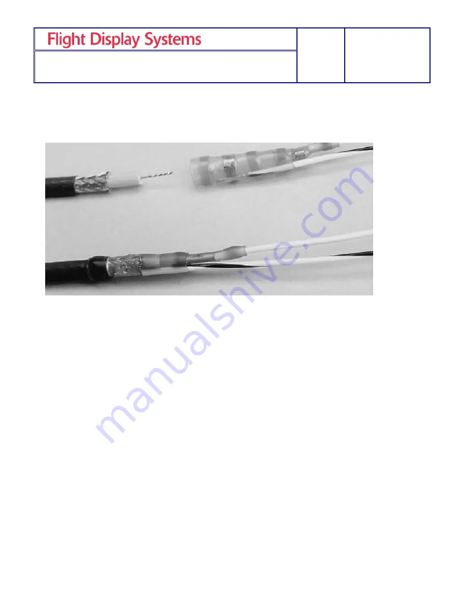 Flight Display Systems FD201CV-LP VER HD Installation And Operation Manual Download Page 8