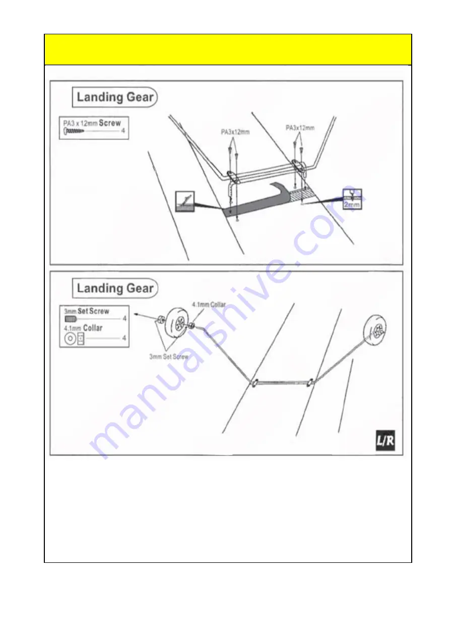 Flight Model F055 Butterfly-3D Assemble Manual Download Page 4