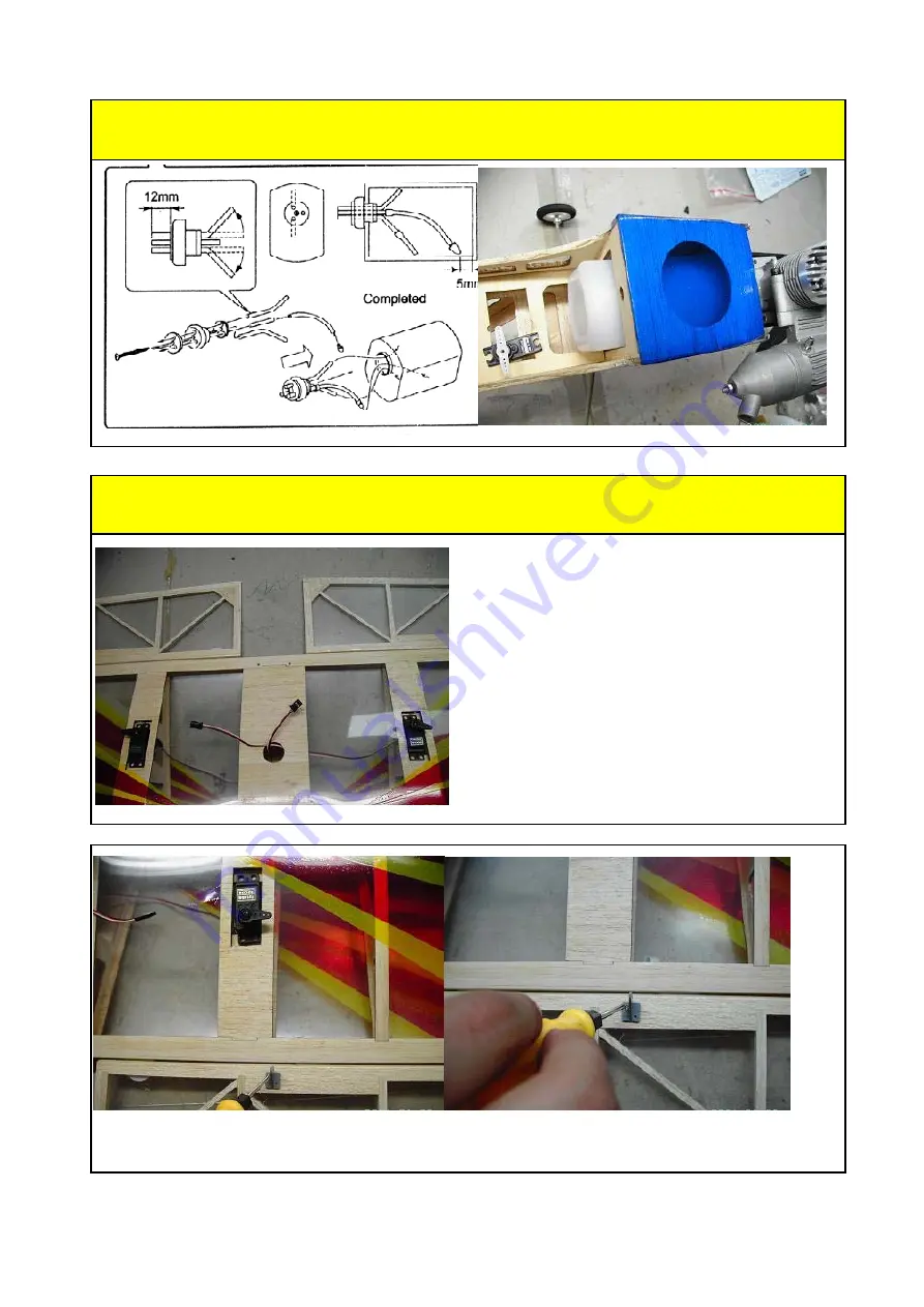 Flight Model F055 Butterfly-3D Assemble Manual Download Page 6