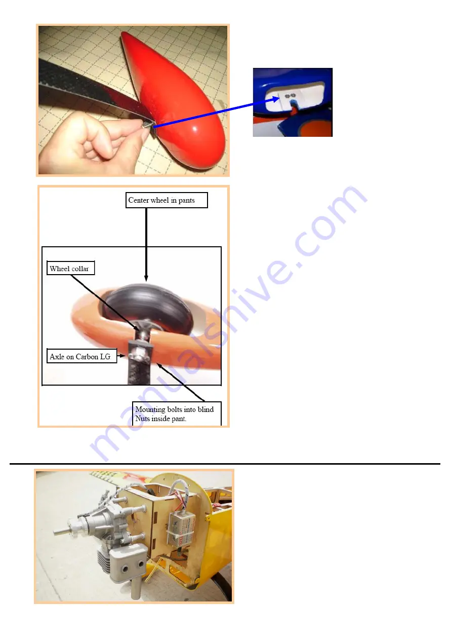 Flight Model F124 MXS-R 30-35CC Assembly Manual Download Page 7