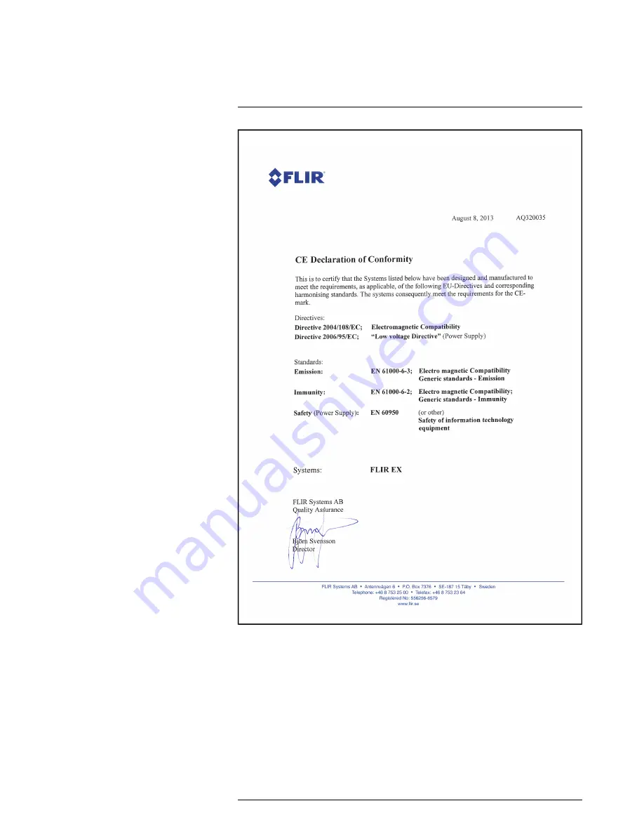 FLIR EX Series User Manual Download Page 46