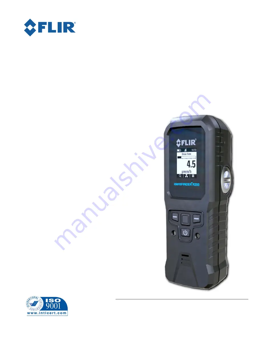 FLIR identiFINDER R200 Скачать руководство пользователя страница 1