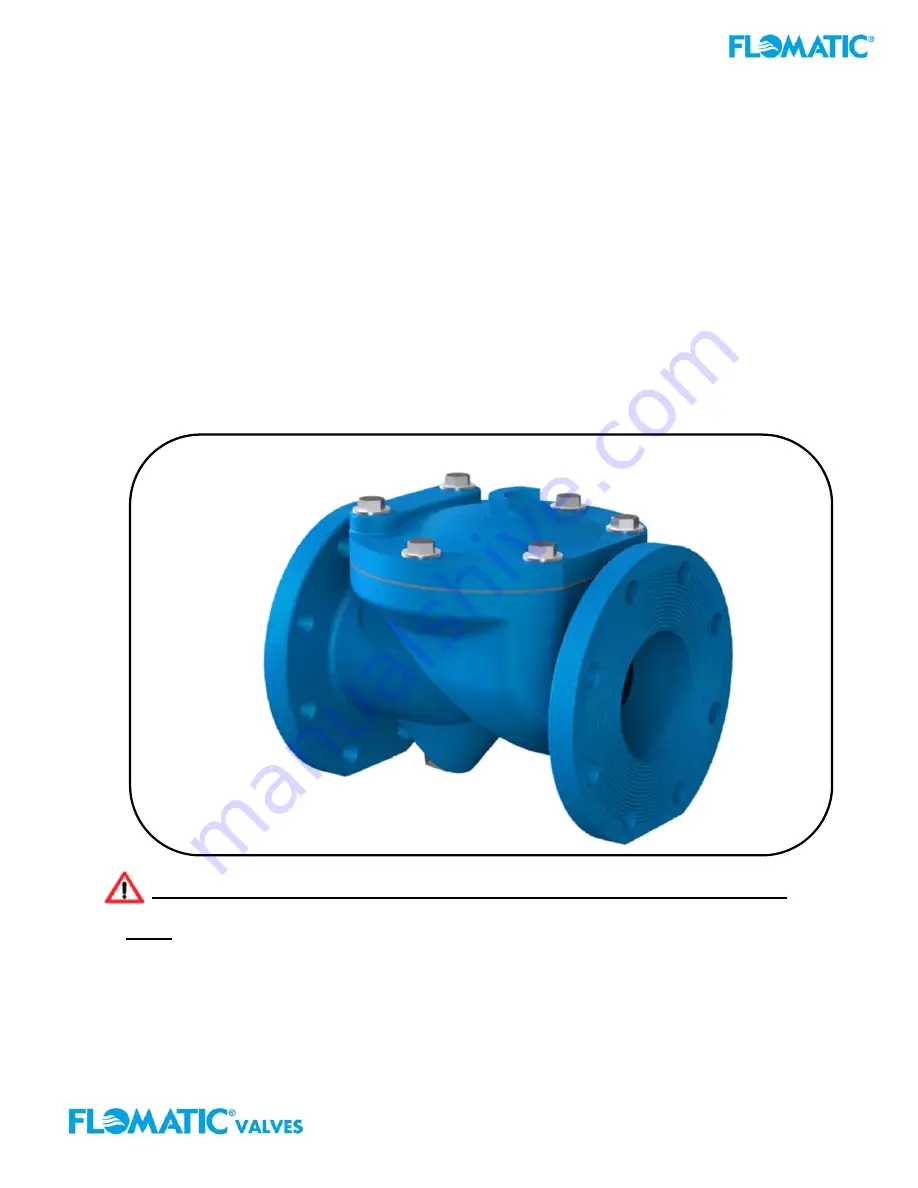 Flomatic Flo-Flex 745 Manual Download Page 1