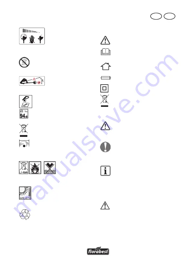 FLORABEST 273039 Translation Of The Original Instructions Download Page 7