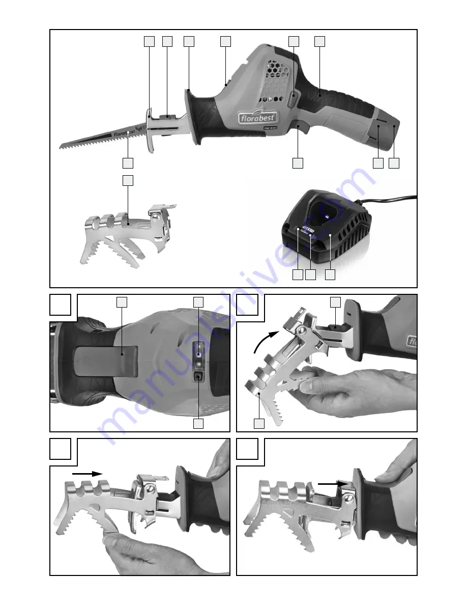 FLORABEST FAAS 10.8 A2 Operation And Safety Notes Download Page 3