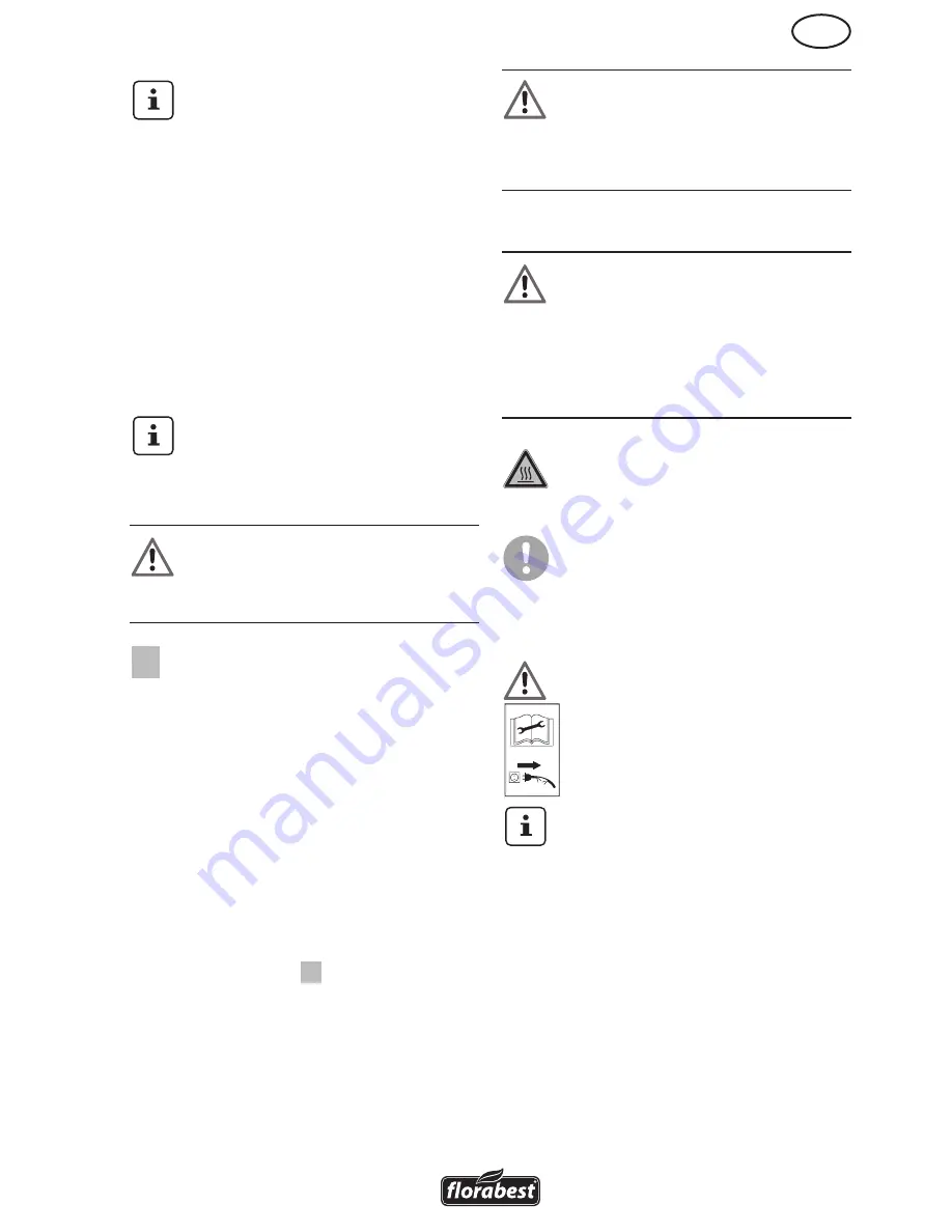 FLORABEST FGH 710 A1 Operation Manual Download Page 9