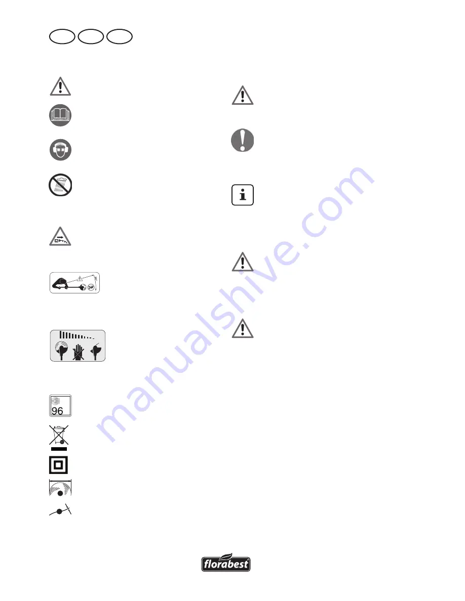 FLORABEST FRT 450 A1 Translation Of Original Operation Manual Download Page 54