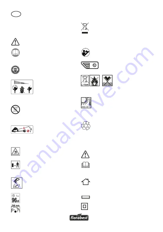 FLORABEST FRTA 20 A1 Translation Of The Original Instructions Download Page 124