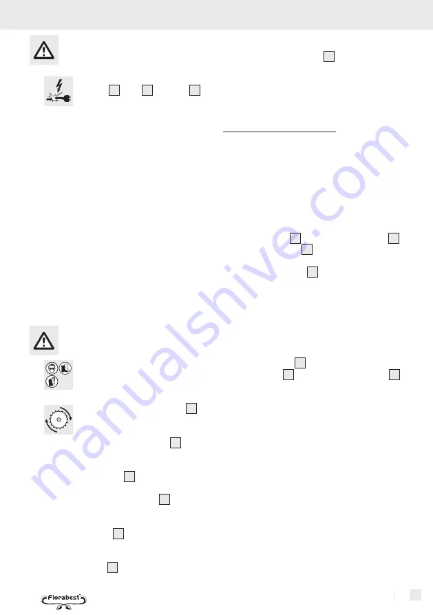 FLORABEST PRC 9.6 Operation And Safety Notes Download Page 7