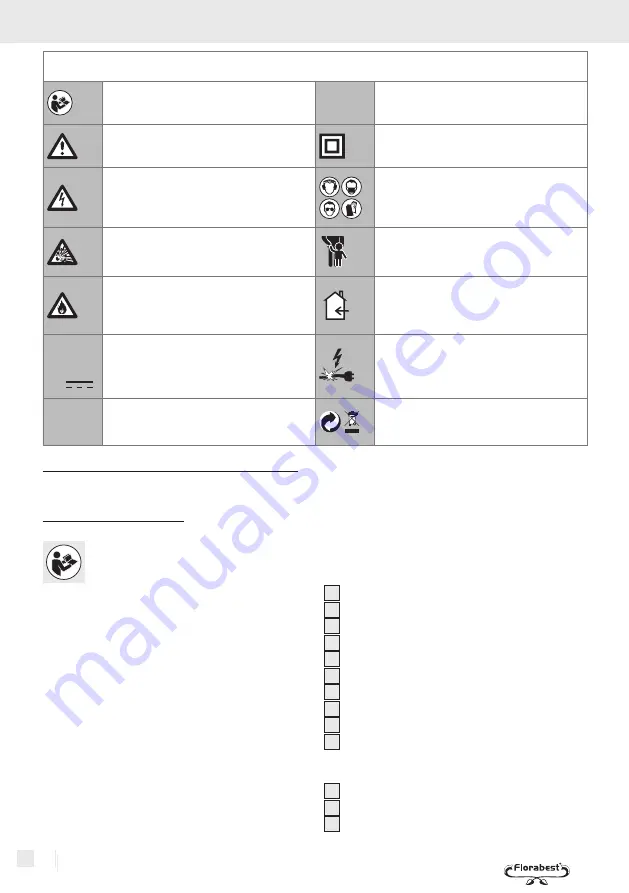 FLORABEST PRC 9.6 Operation And Safety Notes Download Page 12