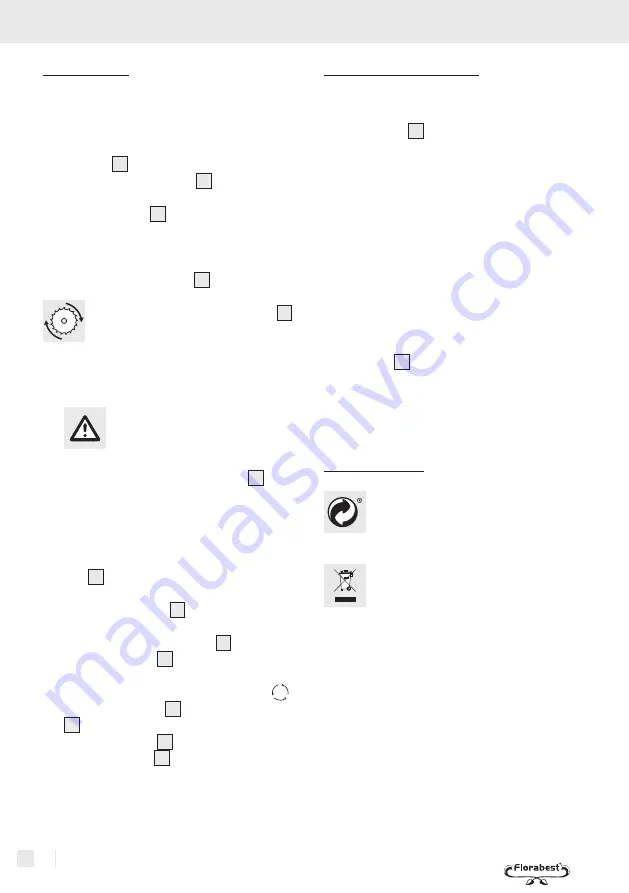 FLORABEST PRC 9.6 Operation And Safety Notes Download Page 48