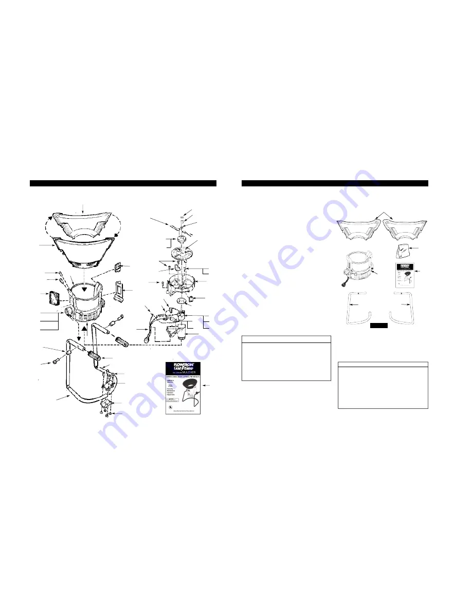 Flowtron Leaf Eater LE-900F Owner'S Manual Download Page 3