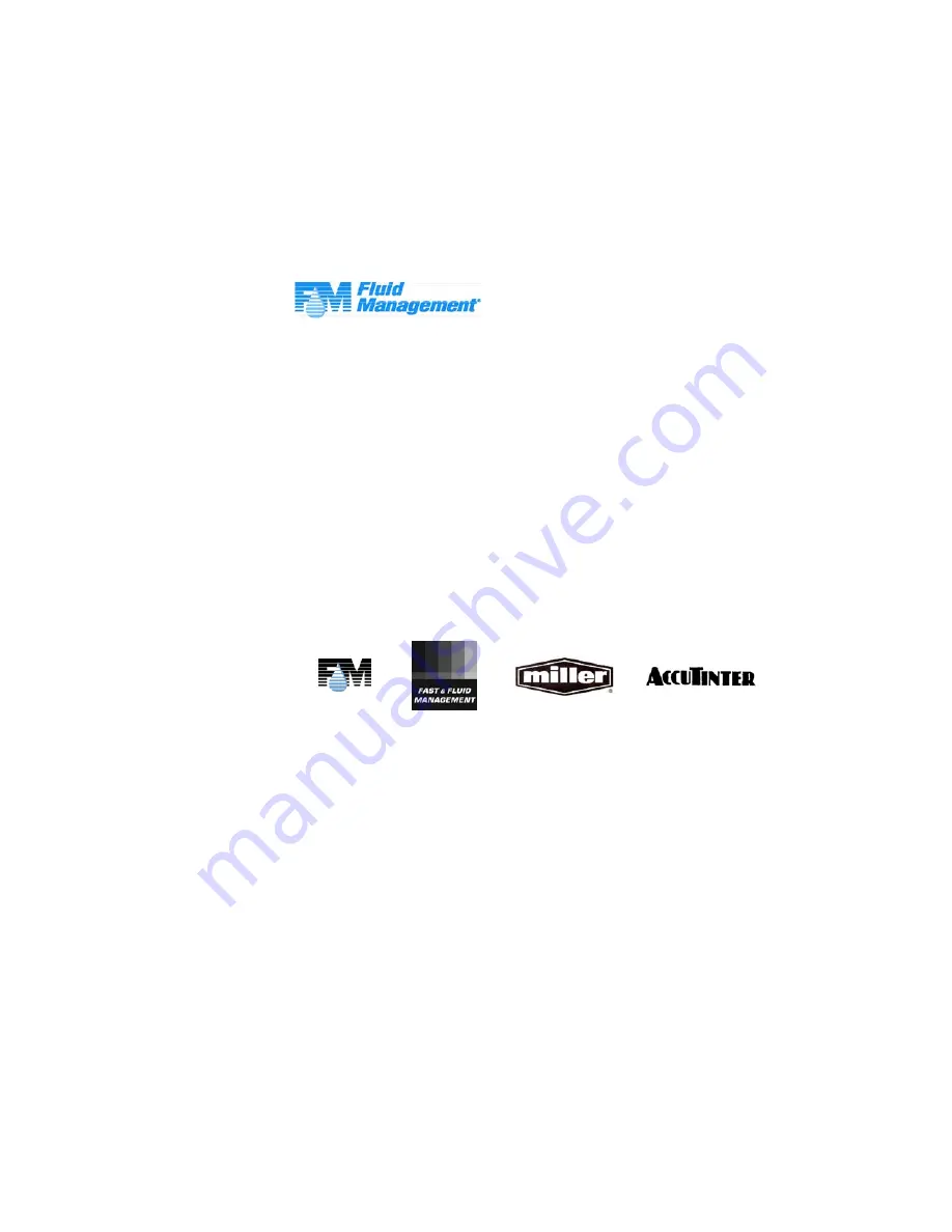 Fluid Management Accutinter 1600 End User Manual Download Page 4