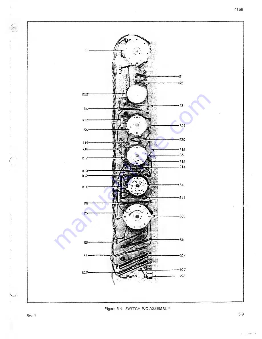 Fluke 415B Instruction Manual Download Page 71