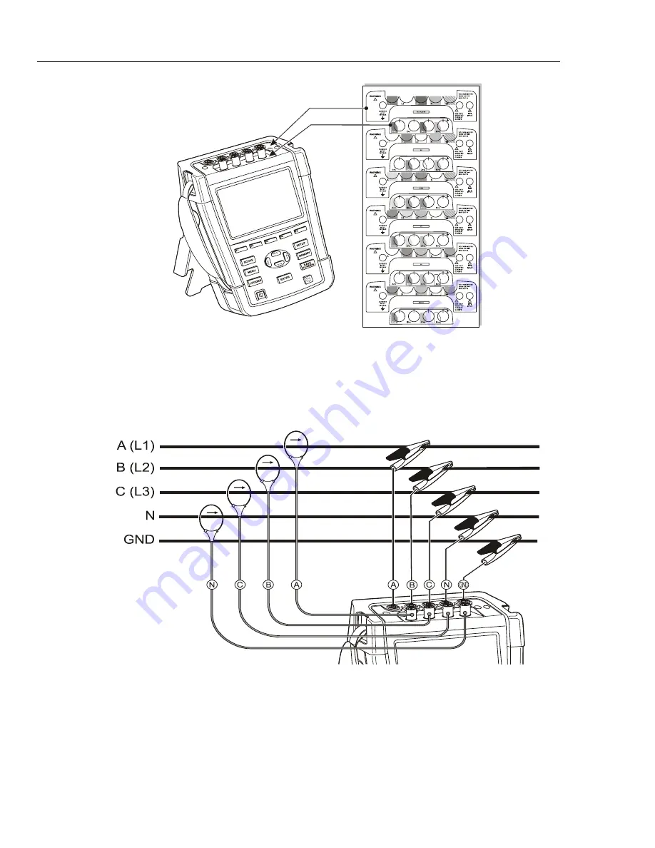 Fluke 434-II User Manual Download Page 36