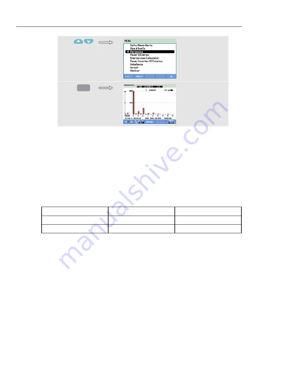 Fluke 434-II User Manual Download Page 54