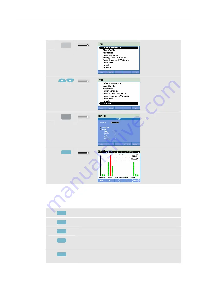 Fluke 434-II User Manual Download Page 82