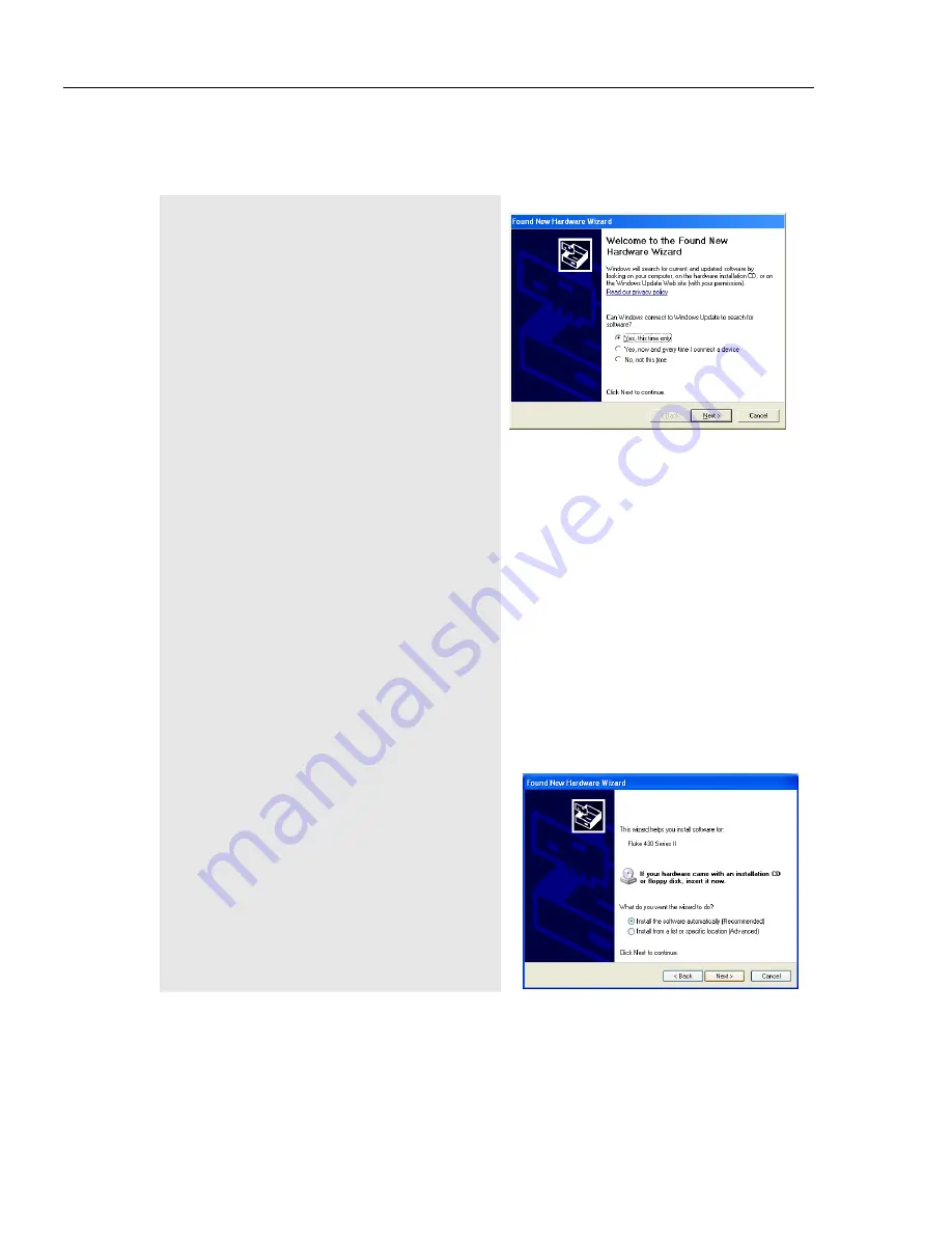 Fluke 434-II User Manual Download Page 166