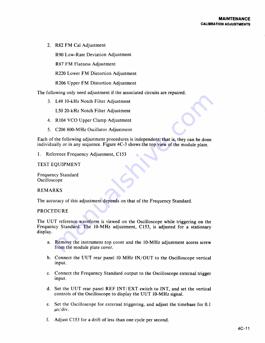 Fluke 6060A Manual Download Page 159