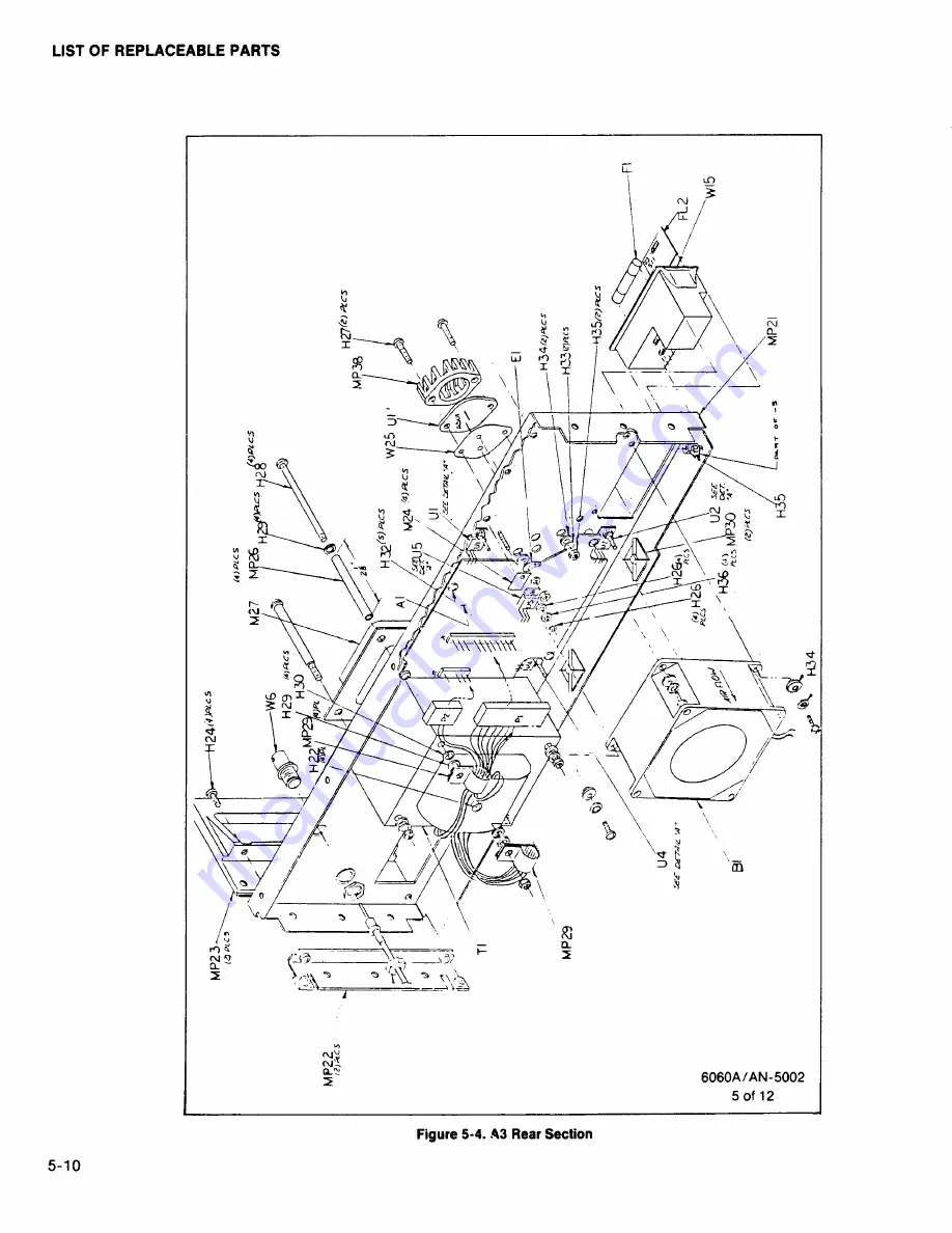 Fluke 6060A Manual Download Page 197