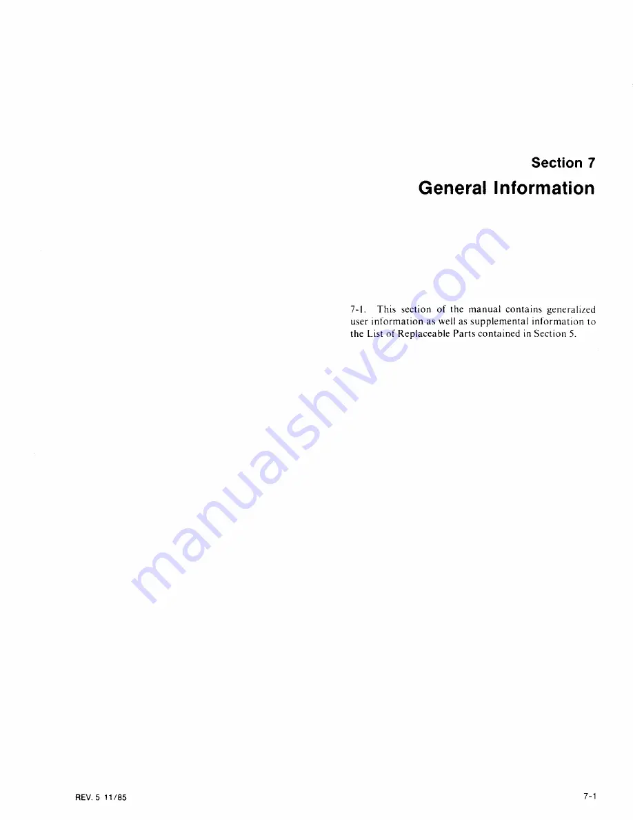 Fluke 6060A Manual Download Page 225