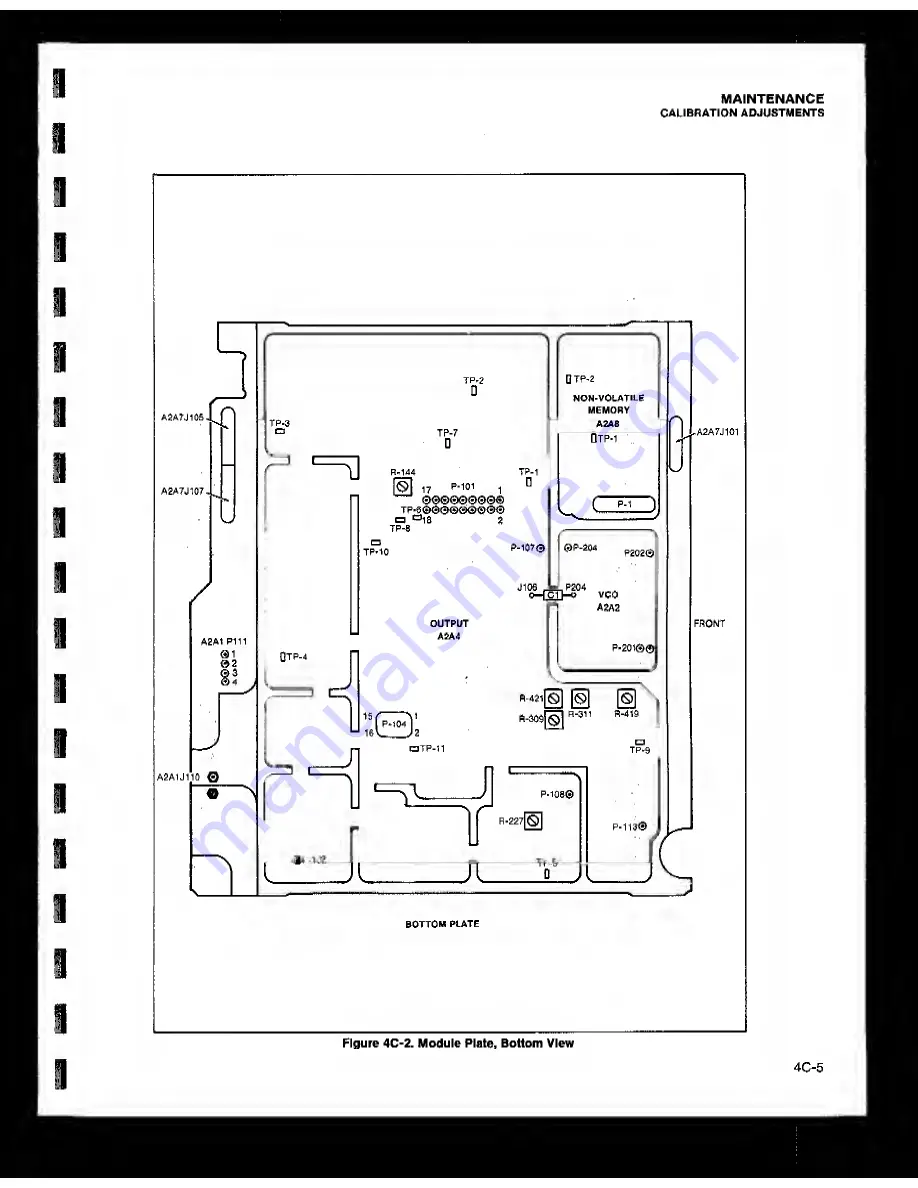 Fluke 6060B Instruction Manual Download Page 137