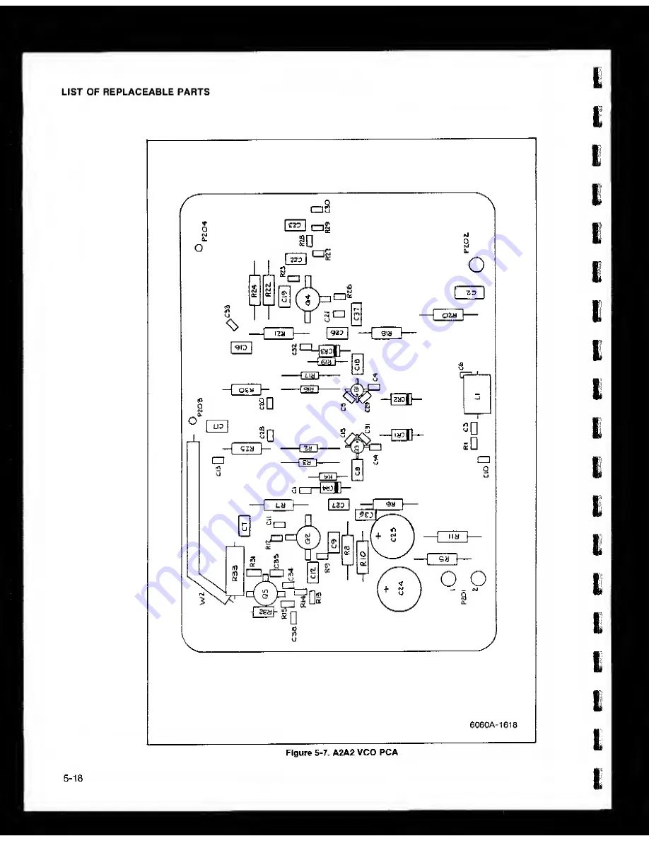 Fluke 6060B Instruction Manual Download Page 188