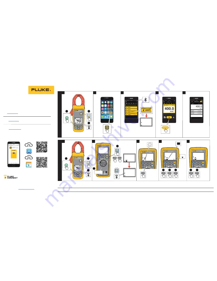 Fluke a3000 FC Скачать руководство пользователя страница 1