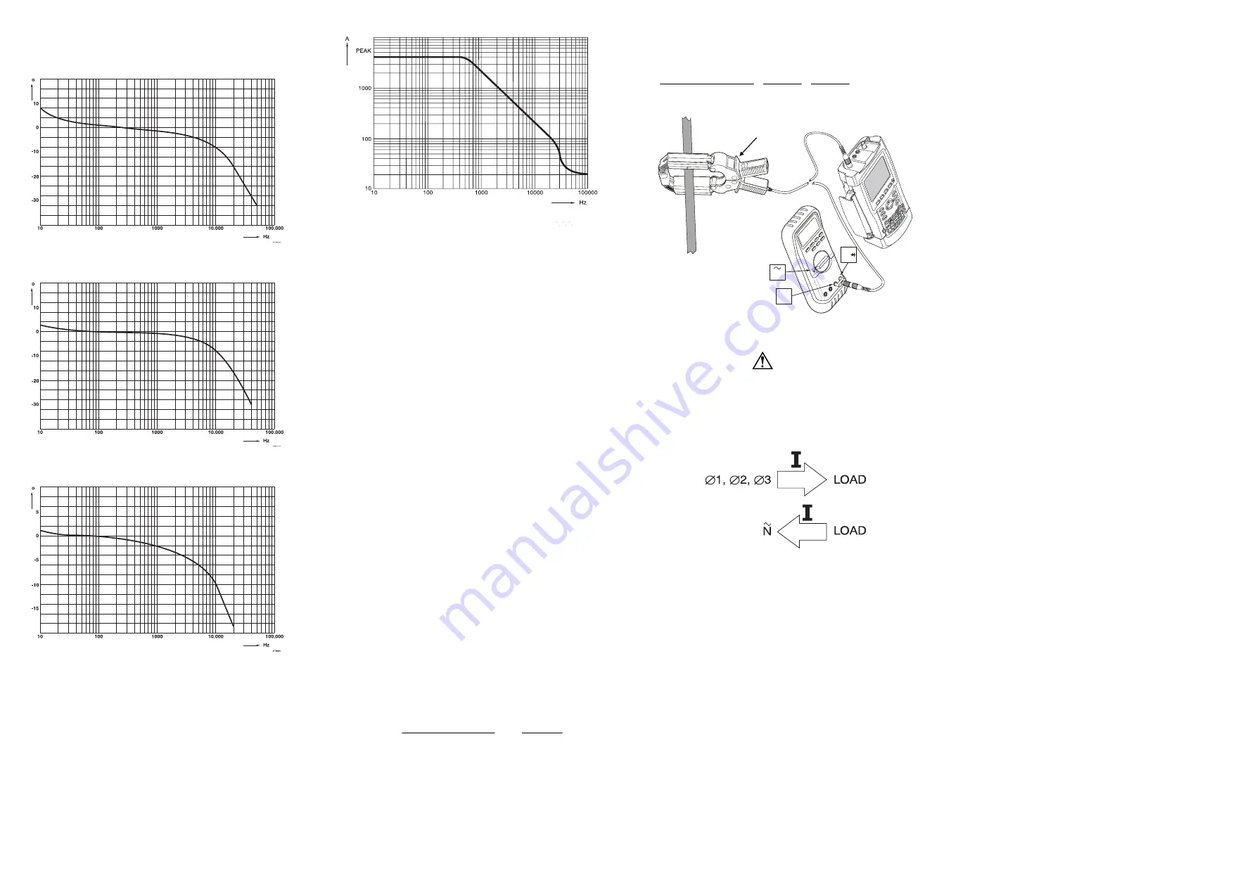 Fluke i3000s Flex Series Instruction Sheet Download Page 2