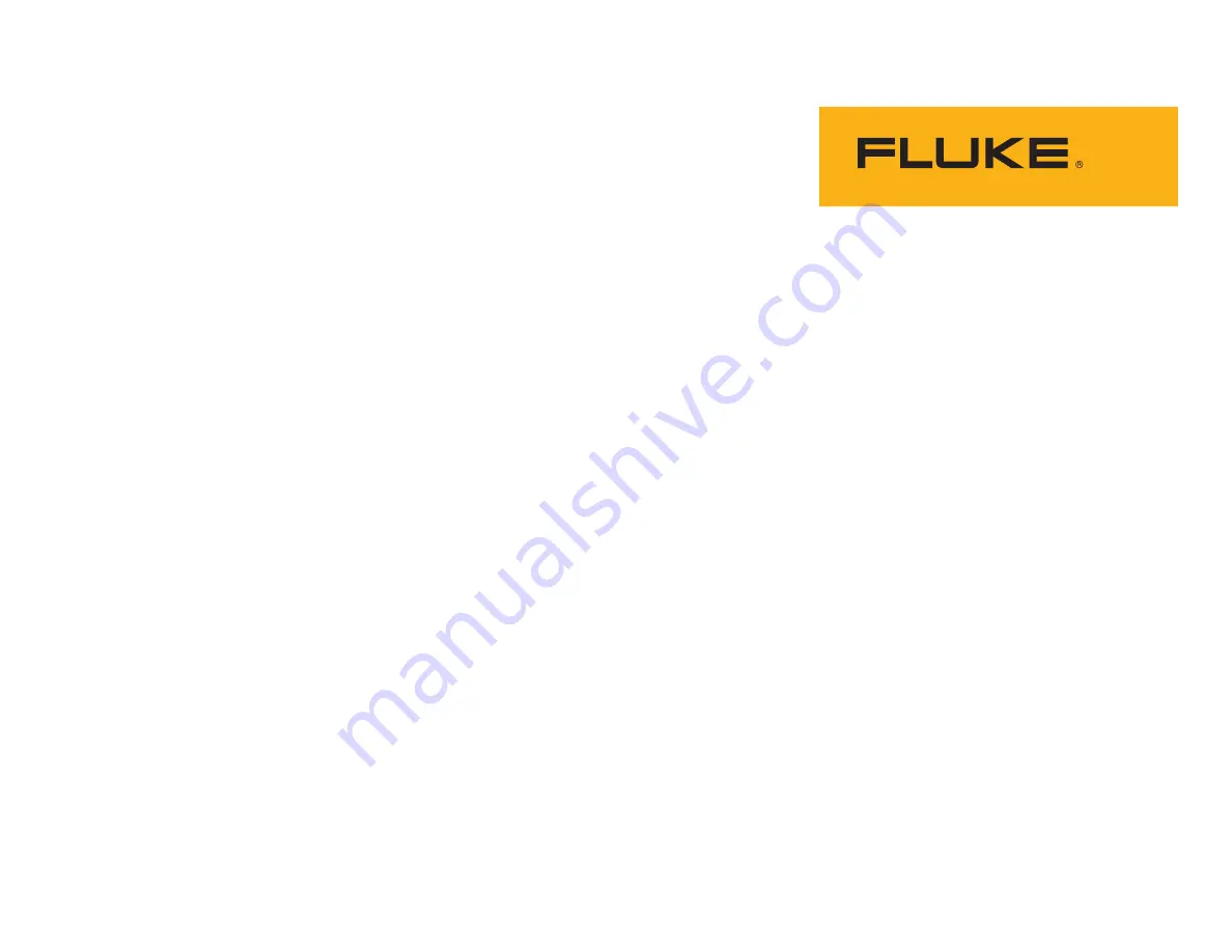 Fluke MDA-510 Скачать руководство пользователя страница 1