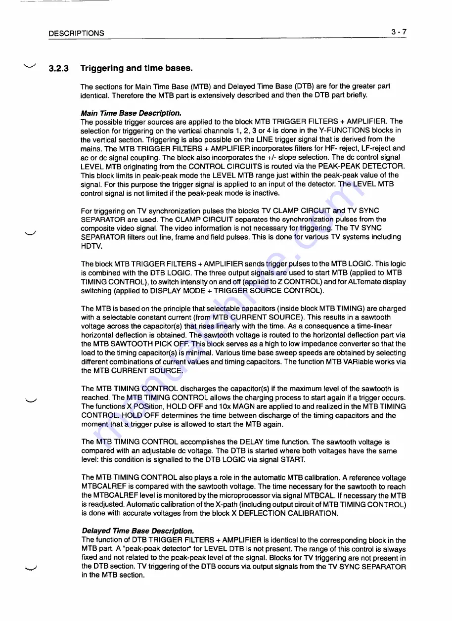 Fluke PM3082 Service Manual Download Page 44