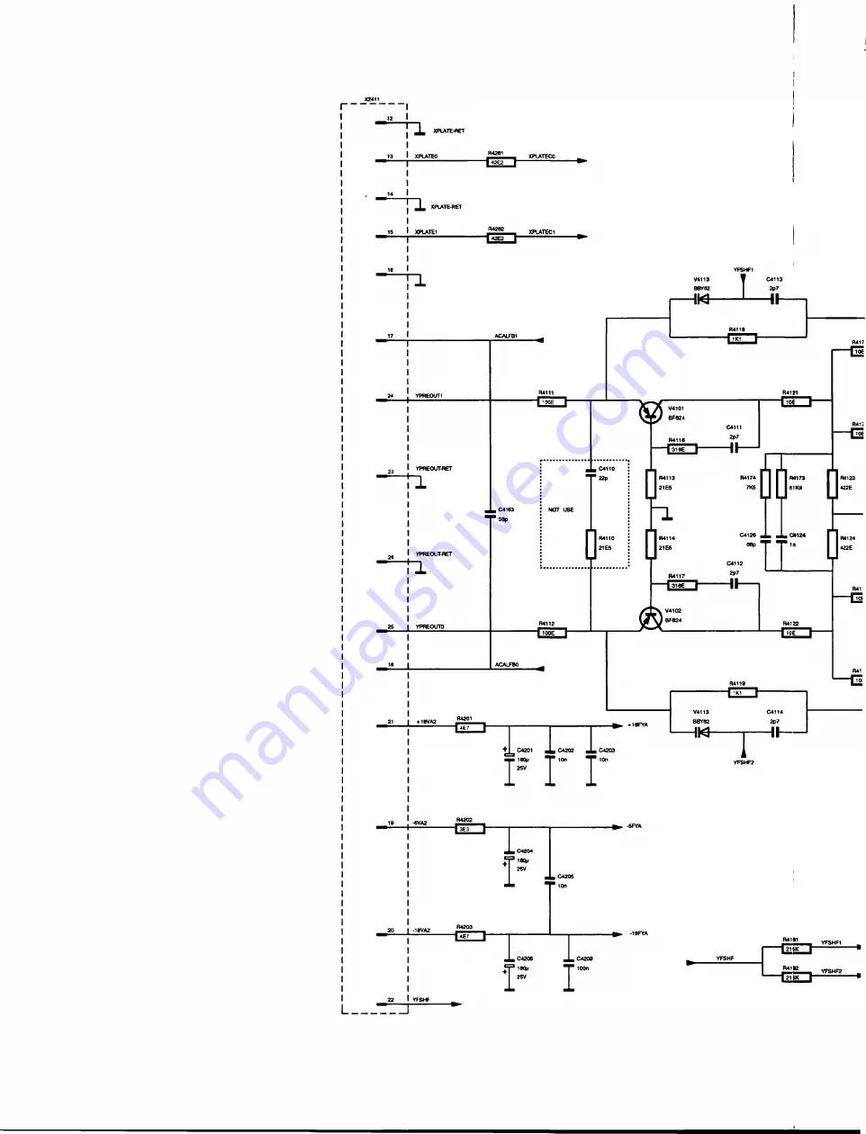 Fluke PM3082 Service Manual Download Page 271