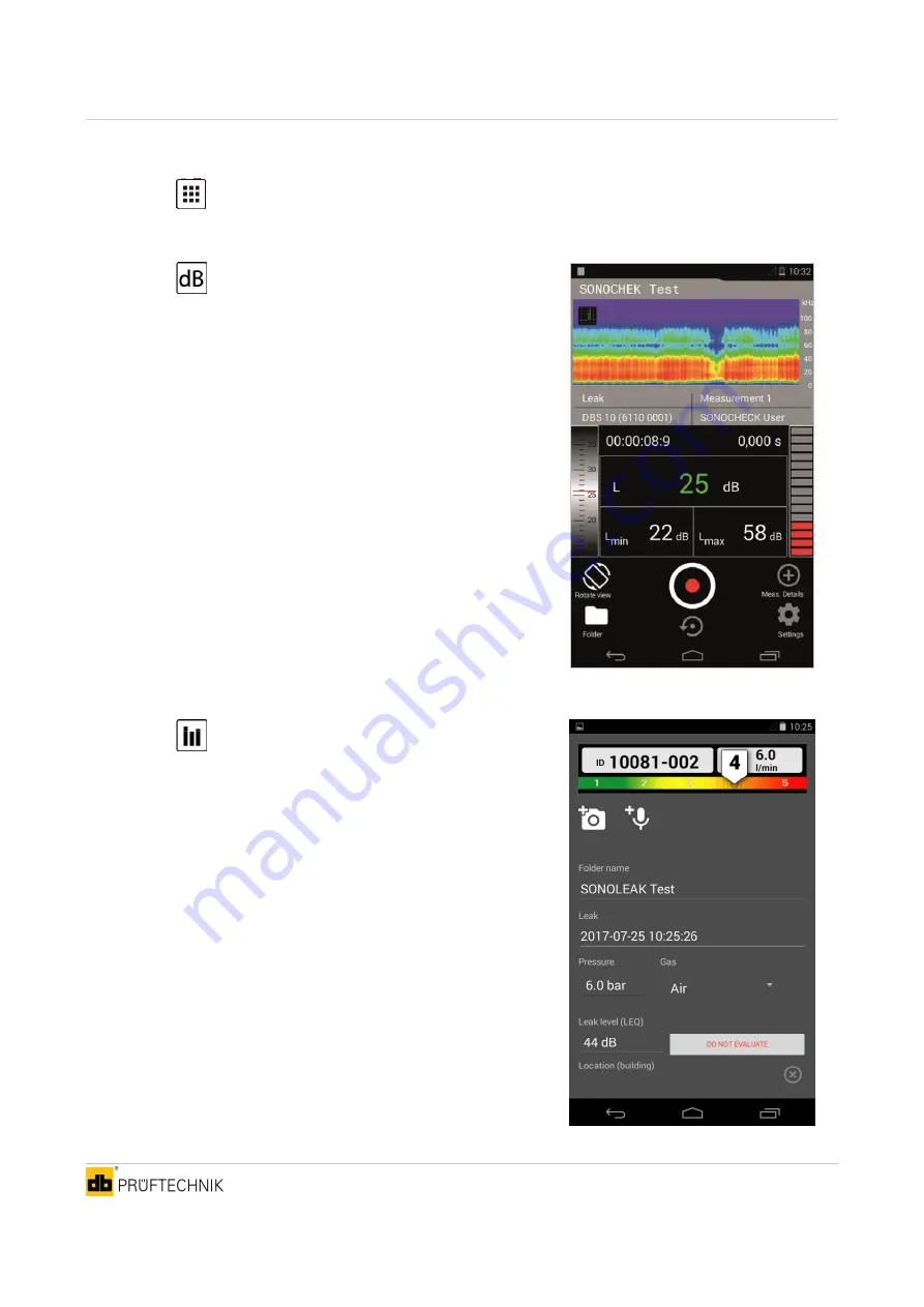 Fluke SONOCHEK Operating Instructions Manual Download Page 21