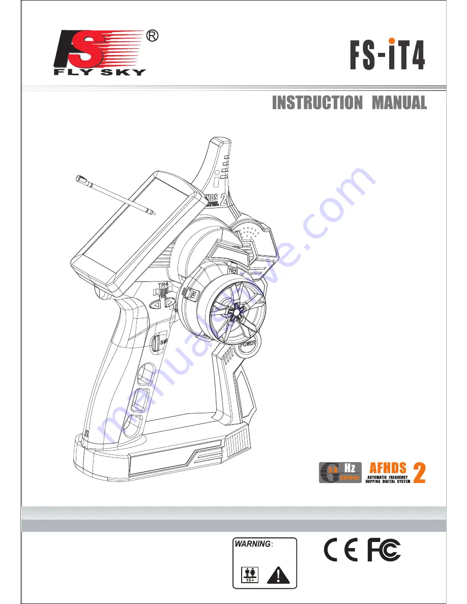 Fly Sky FS-IT4 Instruction Manual Download Page 1