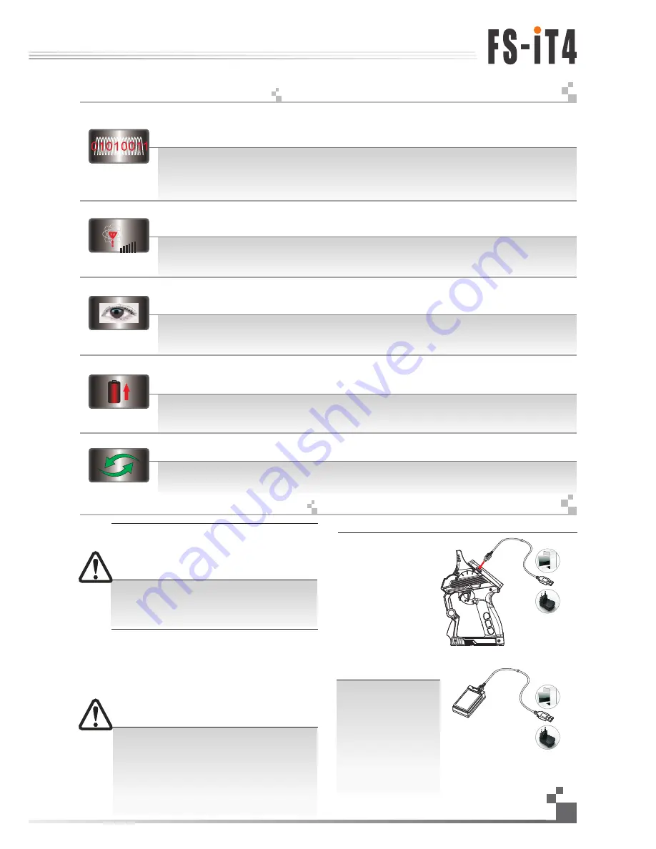 Fly Sky FS-IT4 Instruction Manual Download Page 8