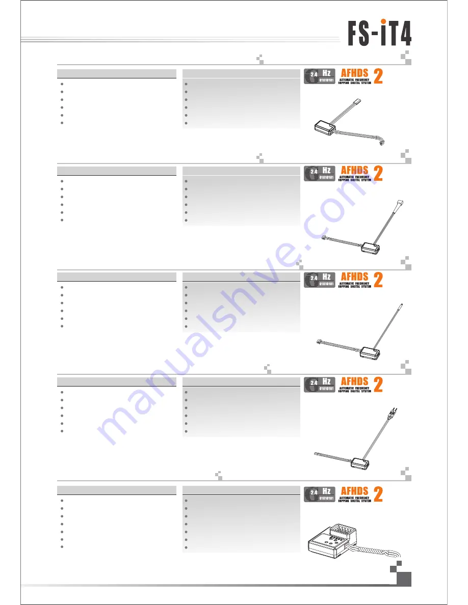 Fly Sky FS-IT4 Instruction Manual Download Page 10