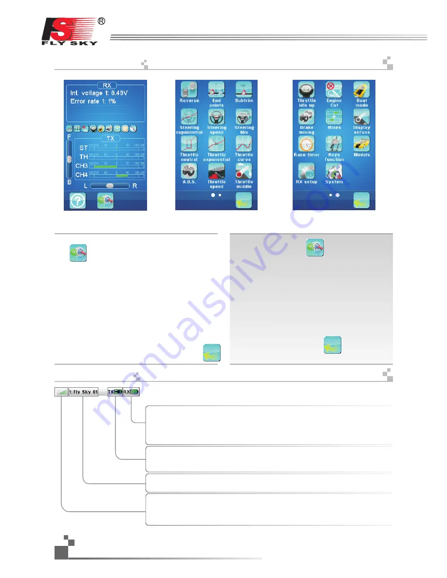 Fly Sky FS-IT4 Instruction Manual Download Page 19