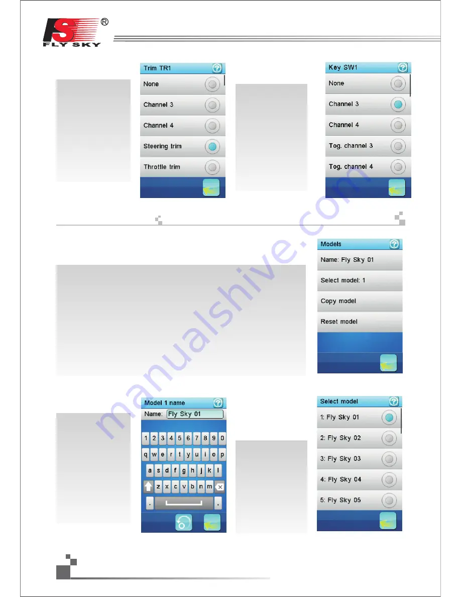 Fly Sky FS-IT4 Instruction Manual Download Page 33