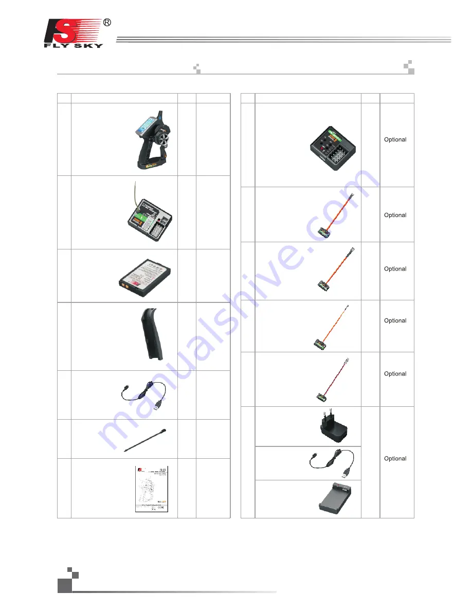 Fly Sky FS-IT4 Instruction Manual Download Page 43