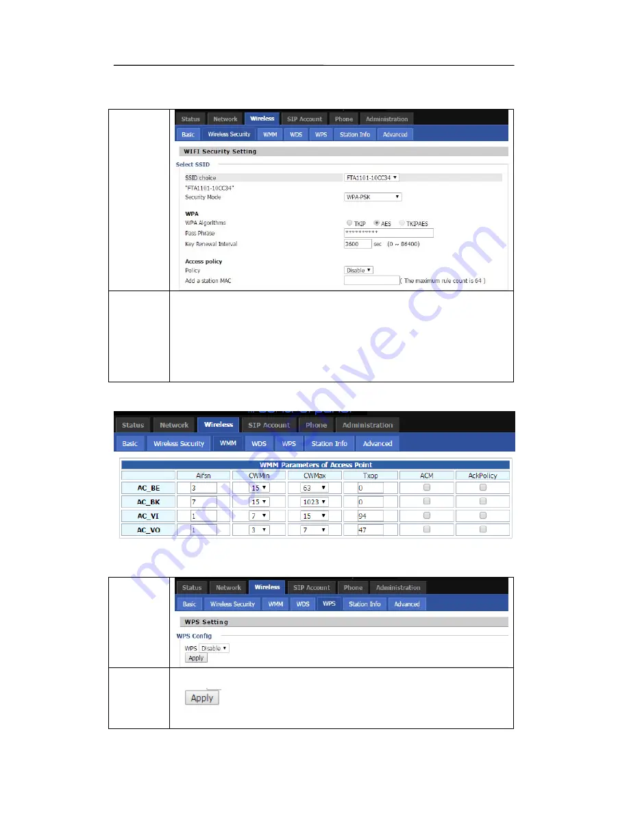 Flying Voice FTA1101 User Manual Download Page 25